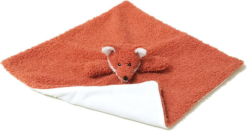 Baby Orange Fox Soft Stuffed Animal Security Blanket, Plush Fox Character Lovey Blanket, Baby Shower/Nursery Gift, Cuddly Newborn, Infant, Toddler...