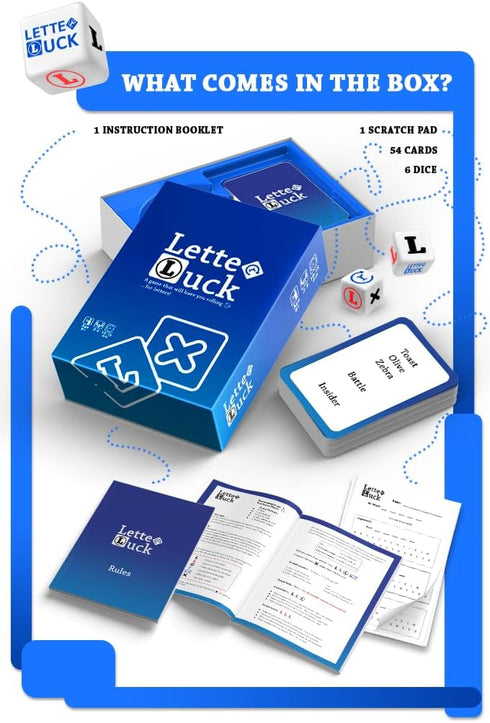 Letter Luck: A Family Word Game That Will Have You Rolling...for Letters!...