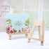 Small Tabletop Display Stand 8 inch Wooden Table Top A-Frame Artist Easel Canvas Photo Picture Sign Holder Stand...