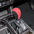 Compatible with DIY Genuine Leather Gear Shift Knob Cover Interior Accessories Protective Cover for Toyota Highlander 2014-2019 Toyota Tacoma 2016...