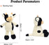 13'' Soft Cow Plush Dolls Stuffed Animals Toys Gifts for Kids, Toddler, Birthday, Valentines, Christmas (Standing)...
