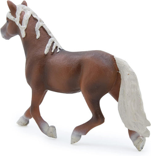 MODEBESO® Realistic Animal Figures Playset,Horse Figurines,Hand Painting Horse Figures,Educational Toy,Cake Toppers Christmas Birthday Gift for Ki...