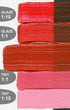 2 Oz Heavy Body Acrylic Color Paints Color: Cadmium Red Medium Hue...