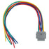 8 Pin Male and Female Connector Headlight Harness Pigtail Wiring Plug kit Fit for Nissan 350z Auto Wiring Harness Connector...