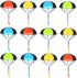 12 Pack Parachute Toys, Tangle Free Throwing Parachute Toy Parachute Figures Plastic Warrior Figures for Kids Party Favors Outdoor...
