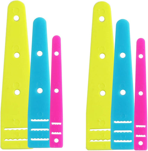 NX Garden 2 Sets 3 Pcs/Set Color Threaders ABS Plastic Elastic Band Threader DIY Clothing Sewing Accessories...