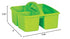 Teacher Created Resources Lime Plastic Storage Caddy...