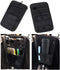 AUFER Motorcycle Internal Saddlebags Lid Organizer Bags Hard Bags Saddle Bag Small Tools Storage Pouch Compatible With For VRSC Softail Touring Sp...