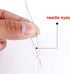 Shappy 6 Pieces Big Eye Beading Needles with Needle Bottle (2.2 inch, 3 inch)...