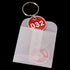 60 Pieces 6x6cm/2.36x2.36inch White Translucent Butter Paper Envelope Bag, Small Bag for Jewelry Ring Tag Photo...