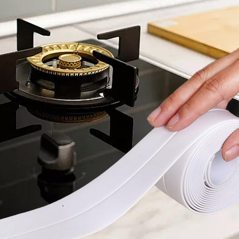 Bath & Kitchen Caulk Tape Sealant Strip,PVC Self Adhesive Tub and Wall Sealing Tape Caulk Sealer,Caulk Strip,sealant Tape,Shower Tile Sealer Adhes...