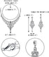 EVER FAITH Women's Austrian Crystal Art Deco Bridal Vase Flower Necklace Earrings Set...