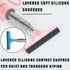 2PCS Car Side Mirror Squeegee, Retractable Auto Rearview Mirror Wiper, All-Purpose Window Squeegee for Cleaning Shower Glass Door, Vehicle Accesso...