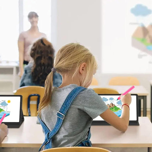 Kids Stylus Pens for Touch Screens, Kenkor Crayon Stylus for Kids Pencil Shape Universal Capacitive Stylus Compatible with iPad/iPhone/Android/Kin...