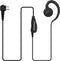 2-Pack Walkie Talkie Earpieces, 2.5mm/3.5mm 2-Pin Two Way Radio Headset with PTT Mic and 180° rotatable earbud, Compatible with Motorola Two-Way R...