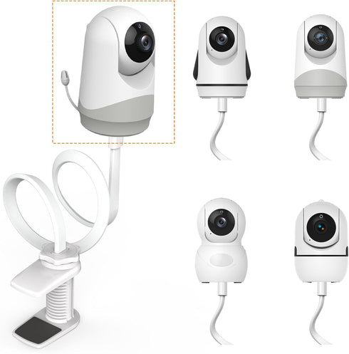 Baby Monitor Mount, Versatile Flexible Baby Monitor Stand Easy to Install, Baby Camera Mount Compatible with VT302 and Most Baby Monitors, without...