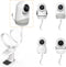 Baby Monitor Mount, Versatile Flexible Baby Monitor Stand Easy to Install, Baby Camera Mount Compatible with VT302 and Most Baby Monitors, without...