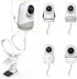 Baby Monitor Mount, Versatile Flexible Baby Monitor Stand Easy to Install, Baby Camera Mount Compatible with VT302 and Most Baby Monitors, without...