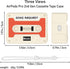 Cassette Tape Case Cover for AirPods Pro 2nd Generation,Look Back Past,Enjoy Future,Shock Resistant,Washable,Scratch Proof,with Cleaning Kit&Beaut...