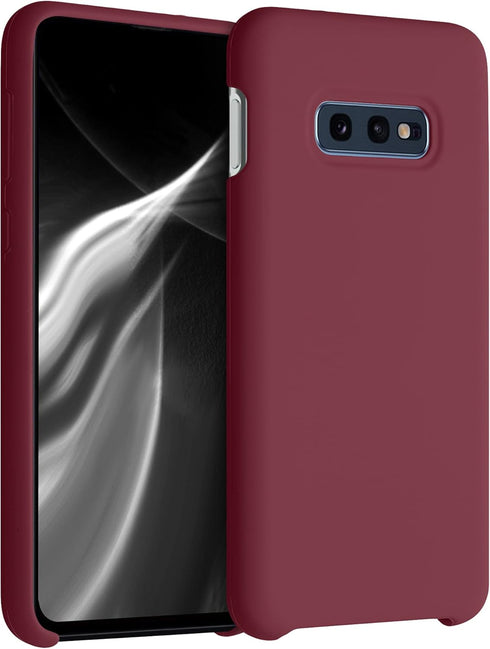 kwmobile Case Compatible with Samsung Galaxy S10e Case - TPU Silicone Phone Cover with Soft Finish - Rhubarb Red...