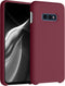 kwmobile Case Compatible with Samsung Galaxy S10e Case - TPU Silicone Phone Cover with Soft Finish - Rhubarb Red...