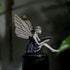 Polyresin Sunflower Fairy Garden Statue - Sitting Angel Figurines with Bird Feeder | Decoration for Large Lawn, Bath, and Yard Outdoor Clearance (...