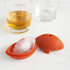 Football Ice Mold Dishwasher Safe Novelty Silicone 2 Inch Ice Sphere Maker for Sports Fans, Set of 1...