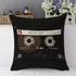 Mugod Retro Audio Cassette Throw Pillow Music Record Player Low Noise 80s Plastic Tape Cotton Linen Square Cushion Cover Standard Pillowcase 18x18...