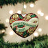 Old World Christmas Ornaments 2021 First Christmas Heart Glass Blown Ornaments for Christmas Tree...