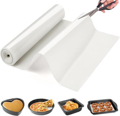 Silicone Baking Mat Roll - Best German Silicone -Heat Resistant Pie Cookie Bread Pizza Macaron Baking Mat, Silicone Pastry Mat, Non-Stick Dough Ma...