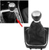 KIMISS 6 Speed Car Gear Shift Knob Lever Stick Gaitor Boot Cover for Golf 6 MK5 MK6 for Jetta 2005-2014...