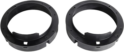 6.5 Inch Speaker Adapters Plate Spacer for VW 1999-2019, Porsche 2000-2006, Skoda 2005-2013, Seat 1999-2005 Aftermarket Front Door Speaker Adapter...