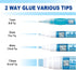 Zig MSB10M1P Memory System Two Way Glue Pen, Carded, Squeeze and Roll...