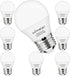 comzler E26 Base 8 Pack Light Bulbs, 6000K Cool Bright Daylight A15 Light Bulbs, 60 Watt Equivalent120V Energy Saving Refrigerator Small Bulbs, Ap...