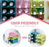 Hemoton Refrigerator Bottle Rack 3pcs Refrigerator Bottle Storage Rack Wine and Water Bottle Organizer Stackable Plastic Wine Rack Beer Can Storag...