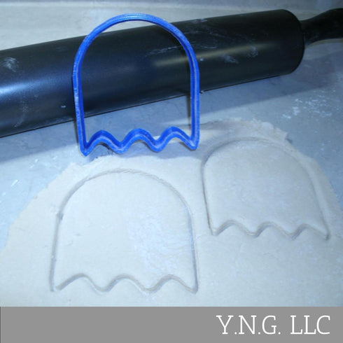 INSPIRED BY PACMAN GHOST VIDEO GAME ARCADE CHARACTER COOKIE CUTTER MADE IN USA PR496...