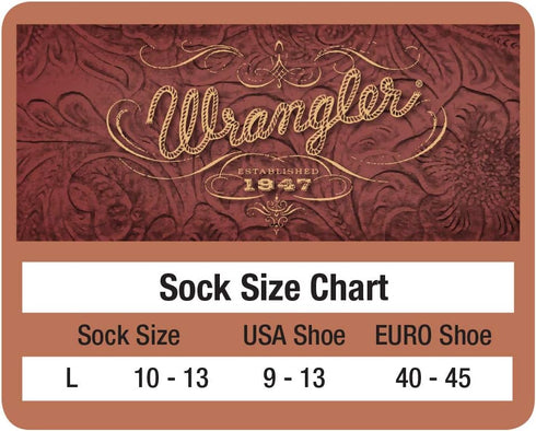 Wrangler Men's Lightweight Ultra-dri Boot Socks 3 Pair Pack...