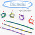 35 Pcs 7 Inch Flexible Soft Pencils,Magic Bend Pencils,Colorful Stripe Soft Pencils for Valentine's Day,Children's Day Gift,Students,Classroom Gif...