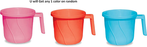 Indian Plastic Mugs for Bathroom Bath Accessory 1 X Mug Bathing Mugs Dabba...