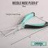 Needle Nose Pliers, 6" Mini Precision Long Nose Pliers for Jewelry Making, Fishing, Wire Wrapping, Crafts, Small Needle Nose Pliers with Comfort G...