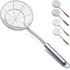Strainer Spider Skimmers For Kitchen Cooking and Frying Food,Kyraton Stainless Steel Slotted Spoon Pasta Strainers Tomato Food Strainer Skimmer La...