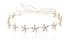 Bienvenu Women's Girl's Starfish Handband Gold Crystal Jewelry Crown Bridal Wedding Hair Accessories,Gold...