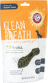 Arm & Hammer for Pets Clean Breath from The Inside Dental Treats for Dogs, Size Small | Mint Flavor Fresh Breath Treats with Parsley, Clove and Yu...