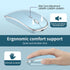Wireless Mouse Chargeable Portable Silent Wireless Mouse USB and Type-C Dual Mode Wireless Mouse 3 adjustable DPI for Laptop, Mac, MacBook, Androi...