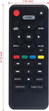 NC088 NC088UH Replaced Remote fit for Sanyo Blu-ray Disc DVD Player FWBP505FN FWBP505F FWBP505FK FWBP505F K FWBP505FP FWBP505FQ FWBP506FF FWBP506F...