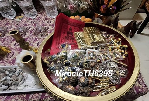 Thai Magic Amulet Power Wessuwan Giant God Statue Waterproof Pendant & Pha Yant Wessuwan Giant God Talisman Cloth Mantra Protection Danger Evil Sp...