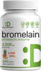 Bromelain Supplement 2,000mg Per Serving, 240 Capsules – Natural Proteolytic Enzymes from Fresh Pineapple – Supports Nutrient Digestion...