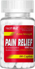 HealthA2Z® Extra Strength Pain Relief | Acetaminophen 500mg | Contains No Aspirin | Fever Reducer | Pain Reliever (100 Count (Pack of 1))...