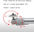 Telescopic Projector Camera Mounted Bracket Aluminium Alloy Perfect as Projector CCTV DVR DV Camera Trail Camera Mount for Home, Office or Classro...