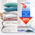 Vacuum Storage Bags, 5 Pack Medium Size (27.5"x17.6") Reusable Vacuum Compression Space Saving Bag for Clothes, Blankets, Duvets, Pillows, Comfort...
